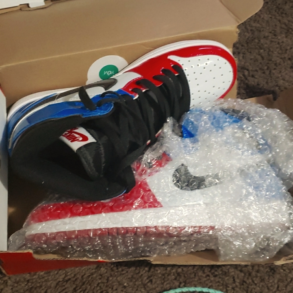 Ice And Fire Jordan Ones